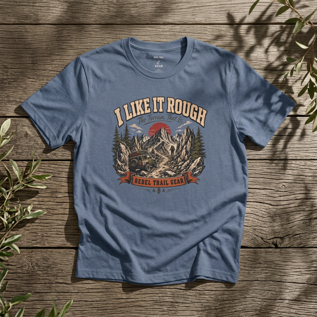 "I Like It Rough" - Rebel Trail Gear T-Shirt