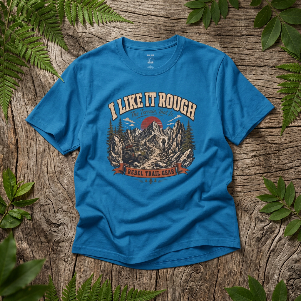 "I Like It Rough" - Rebel Trail Gear T-Shirt
