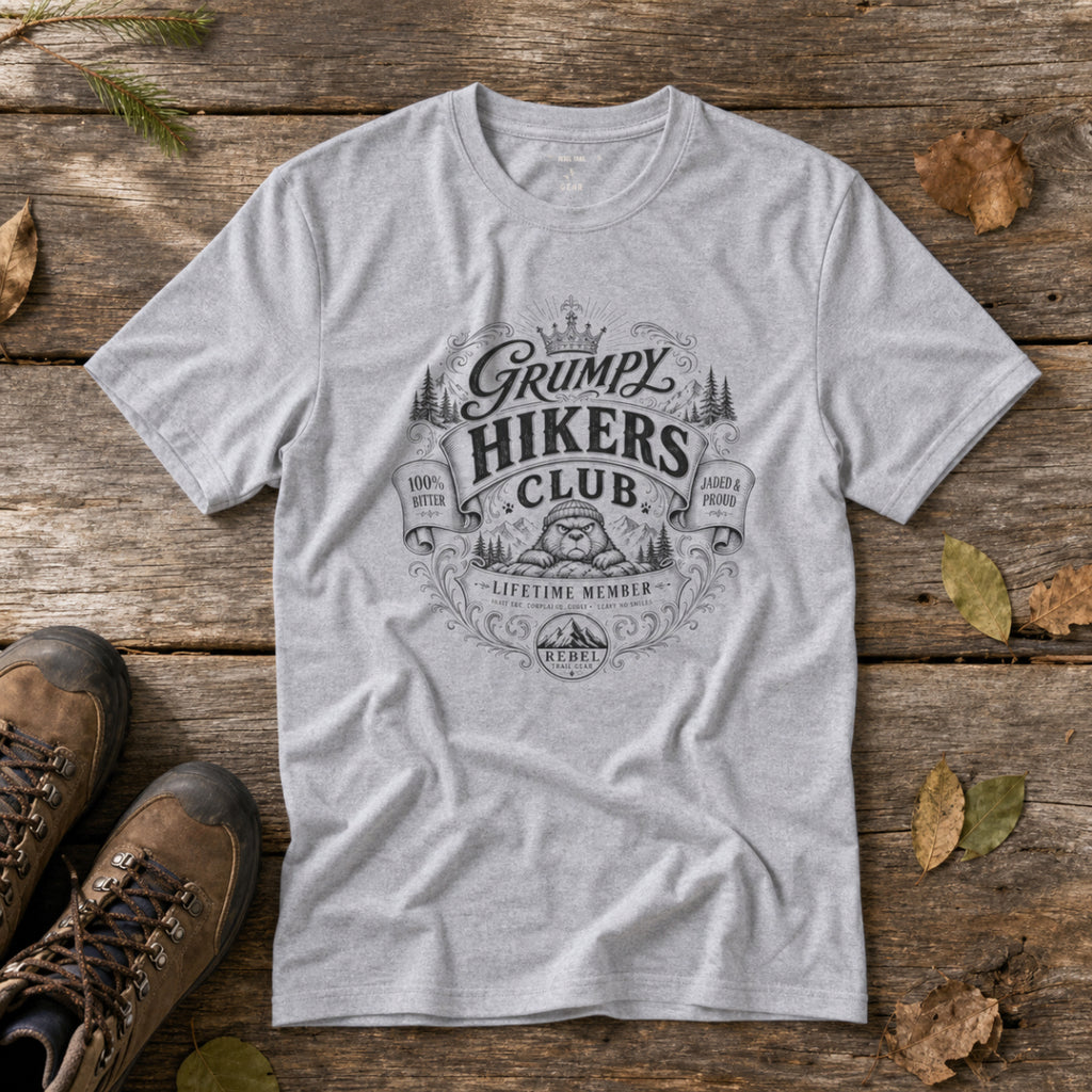 "Grumpy Hikers Club" - Rebel Trail Gear T-Shirt
