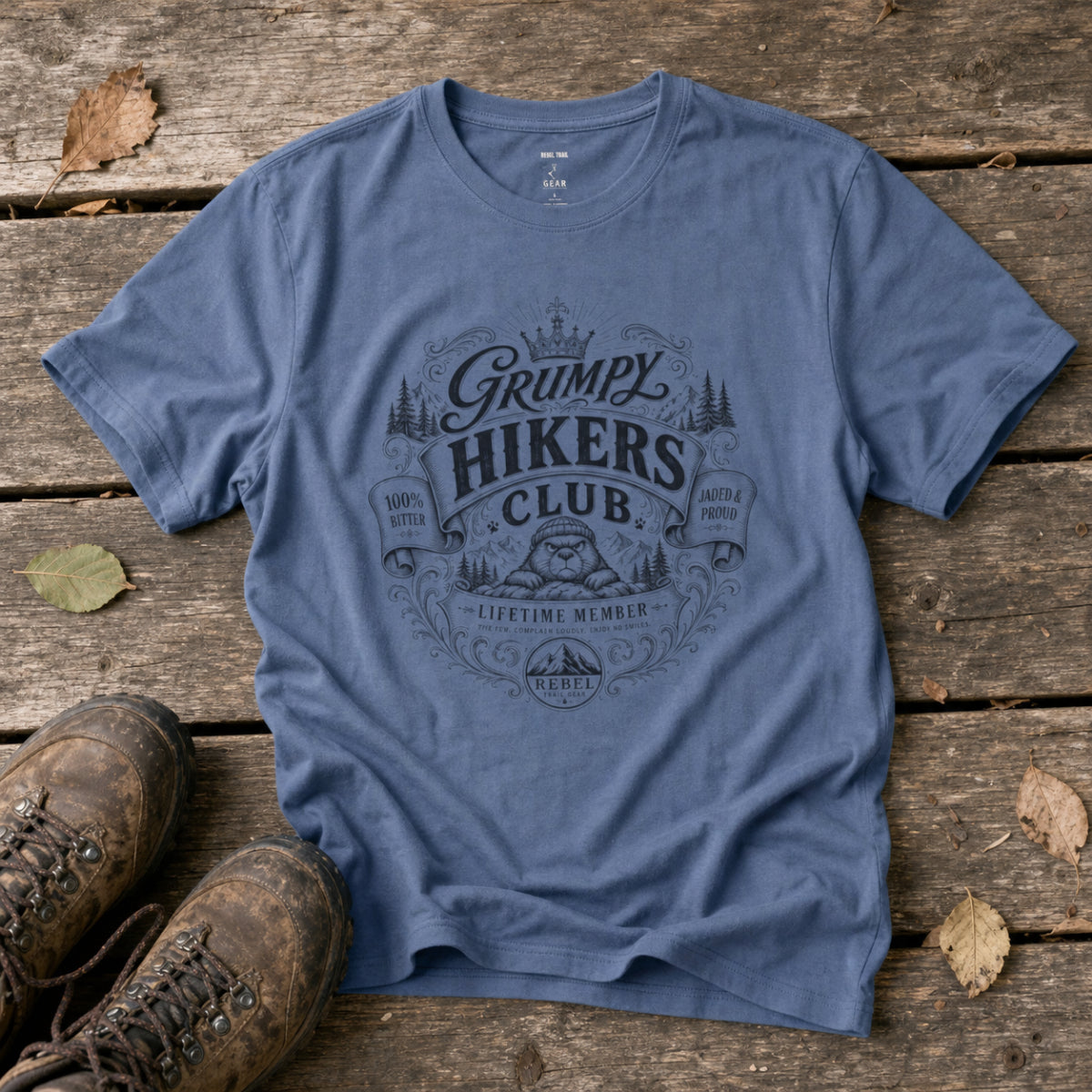 "Grumpy Hikers Club" - Rebel Trail Gear T-Shirt