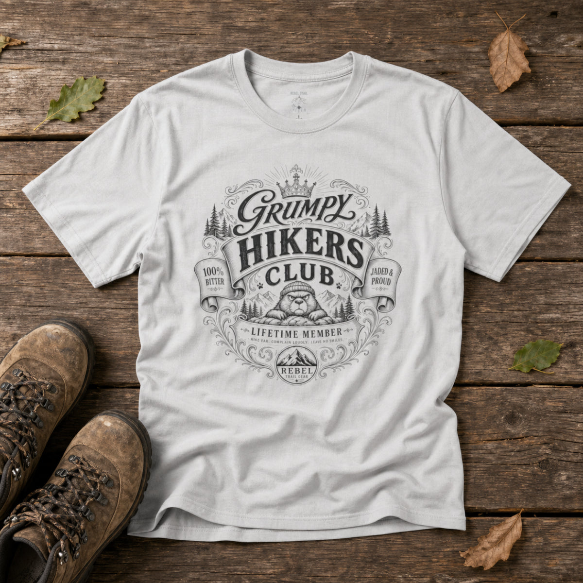 "Grumpy Hikers Club" - Rebel Trail Gear T-Shirt