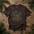 "The Best Things in Life Are Not Things" - Rebel Trail Gear T-Shirt