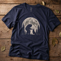 "Bigfoot Boop" — Sasquatch & Dog Moonlight - Rebel Trail Gear T-Shirt