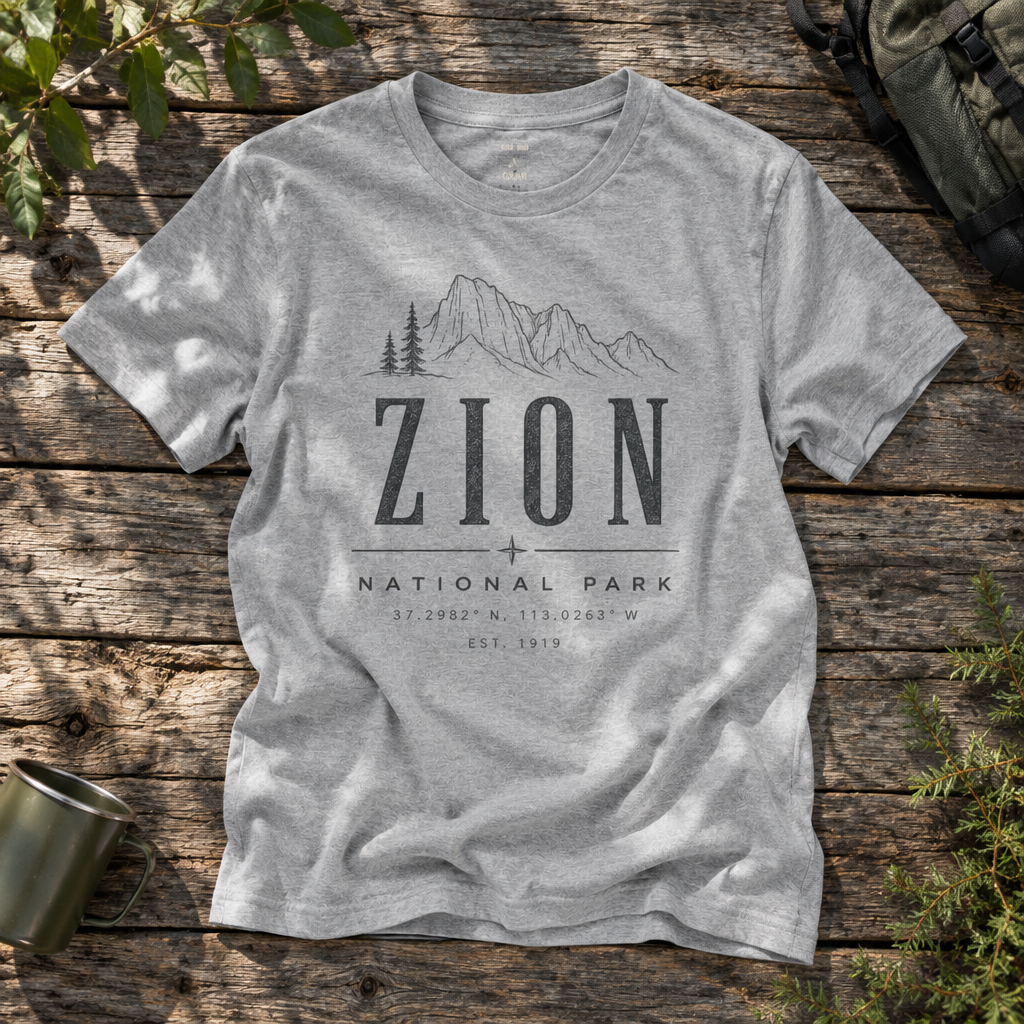 Zion National Park - Rebel Trail Gear T-Shirt