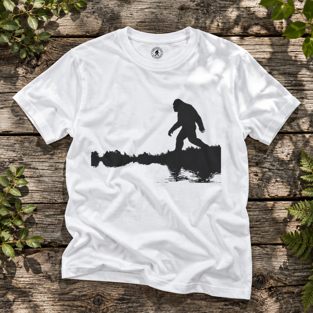 "Bigfoot Silhouette" (Light Version) - Rebel Trail Gear T-Shirt