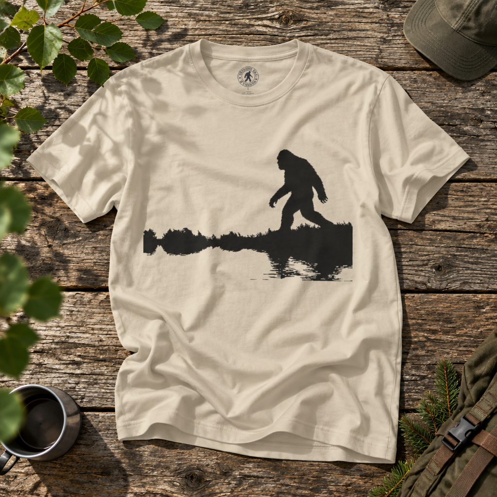 "Bigfoot Silhouette" (Light Version) - Rebel Trail Gear T-Shirt