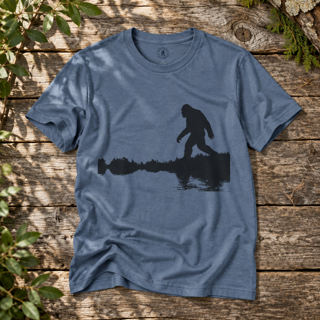 "Bigfoot Silhouette" (Light Version) - Rebel Trail Gear T-Shirt
