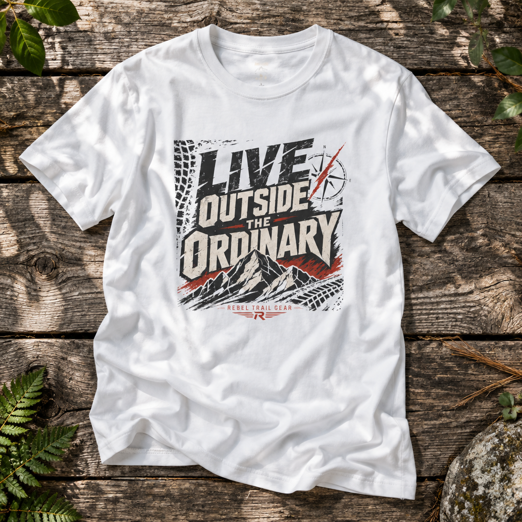 "Live Outside the Ordinary" - Rebel Trail Gear T-Shirt