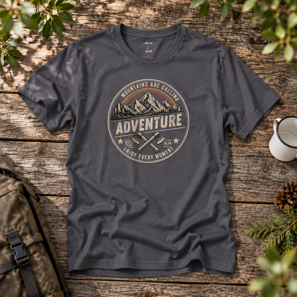 Adventure - Mountains Are Calling - Rebel Trail Gear T-Shirt