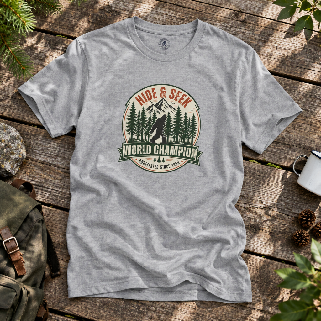 Hide & Seek World Champion - Rebel Trail Gear T-Shirt