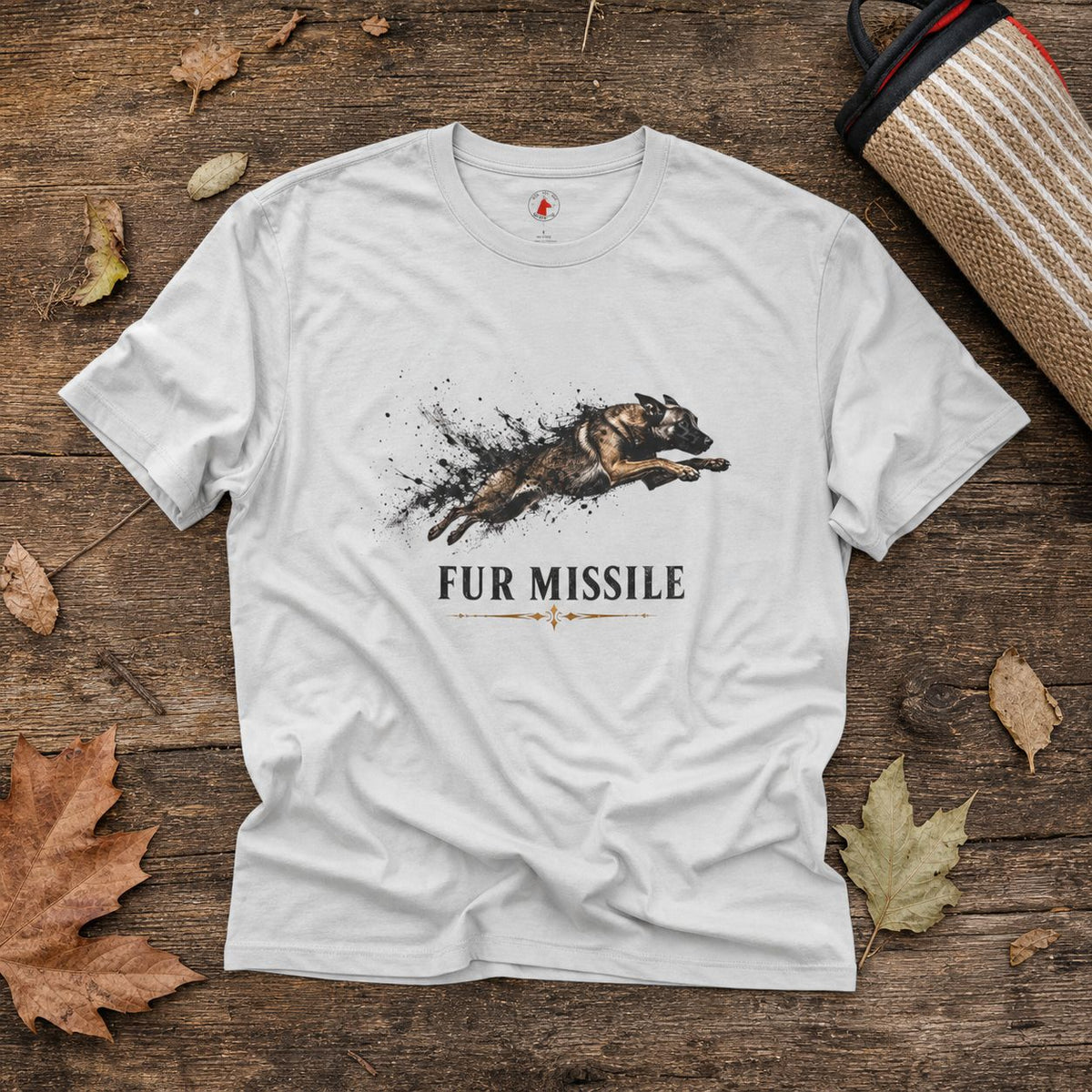 Fur Missile Malinois — RTG Working Line Bite Sport T-Shirt