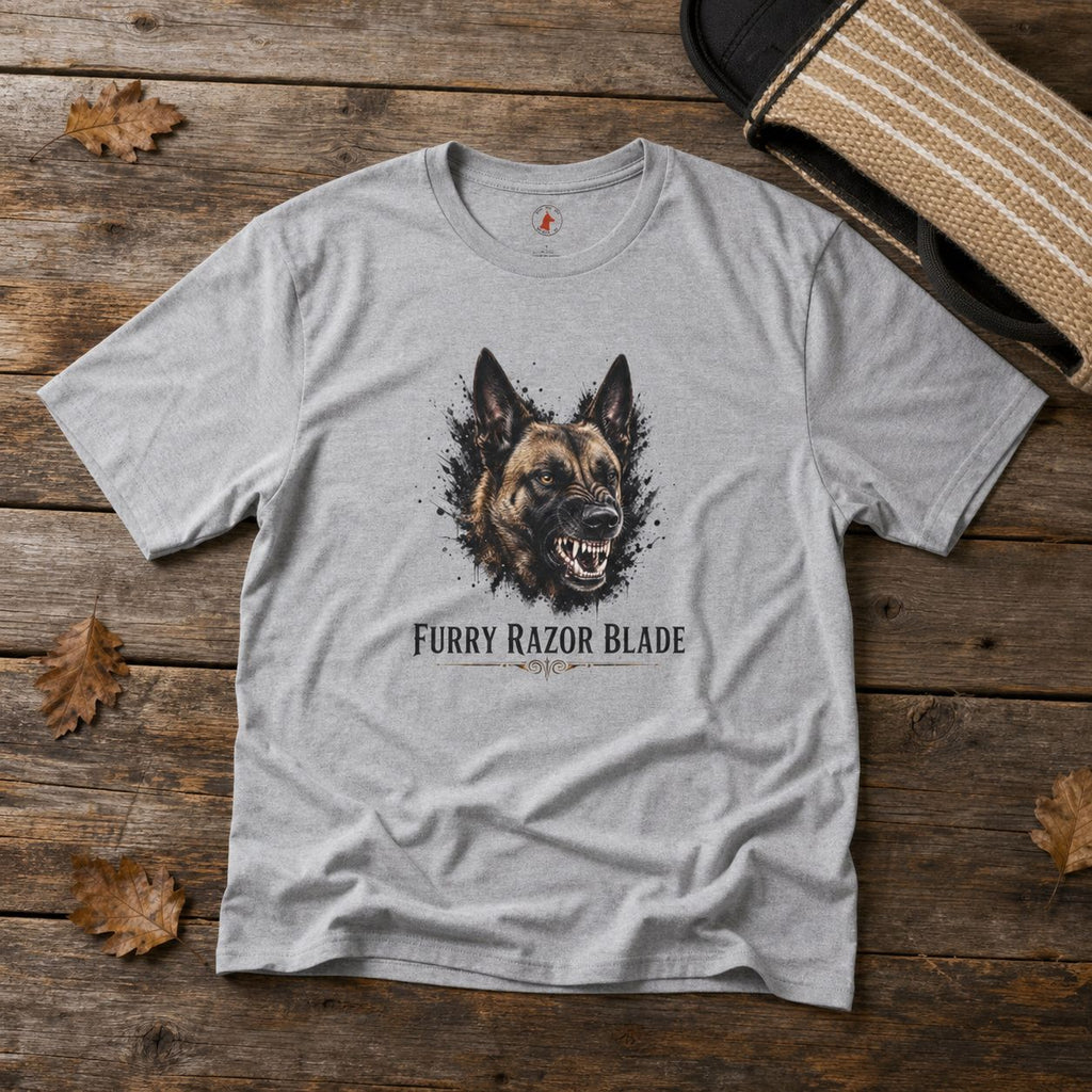 Furry Razor Blade — RTG Working Line Bite Sport T-Shirt