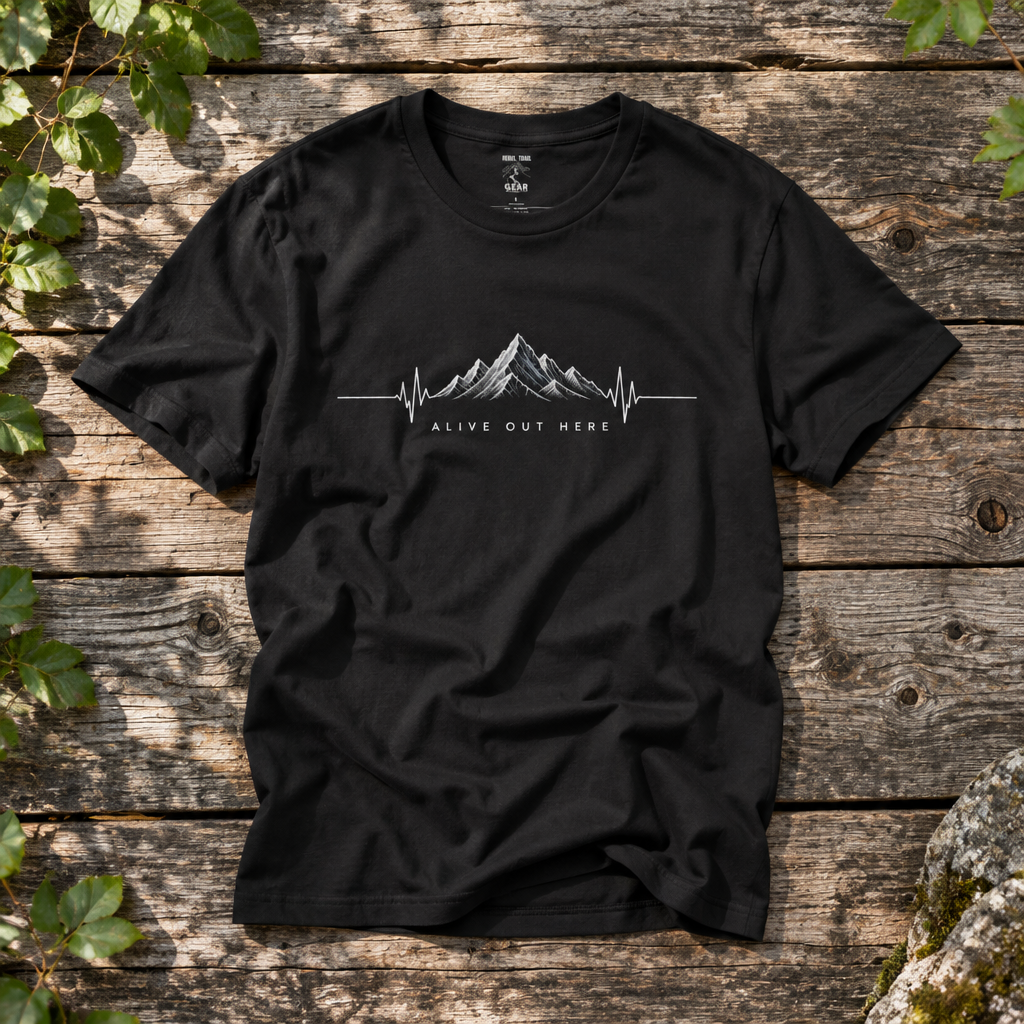 “Alive Out Here” - Rebel Trail Gear T-Shirt