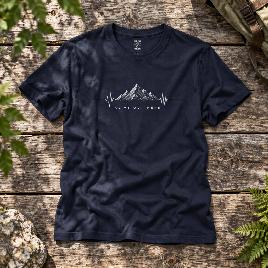 “Alive Out Here” - Rebel Trail Gear T-Shirt