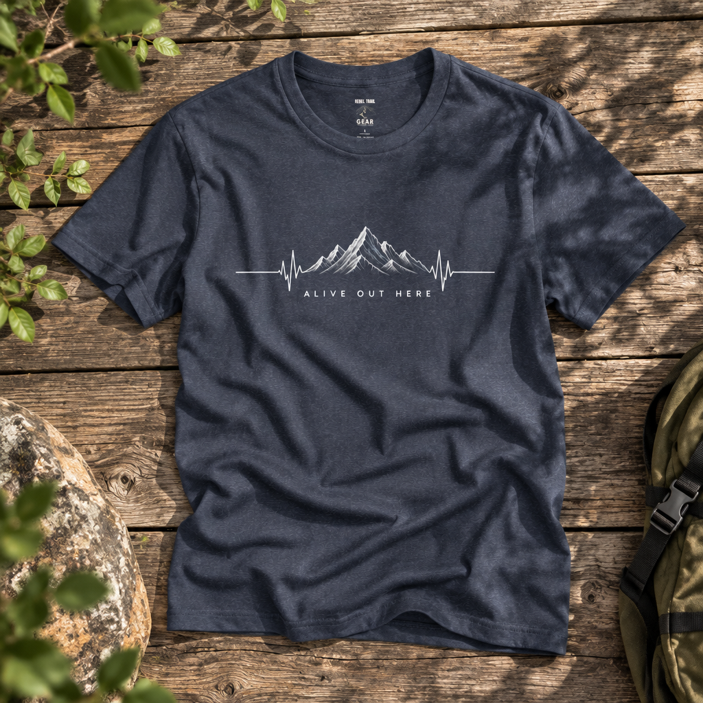“Alive Out Here” - Rebel Trail Gear T-Shirt