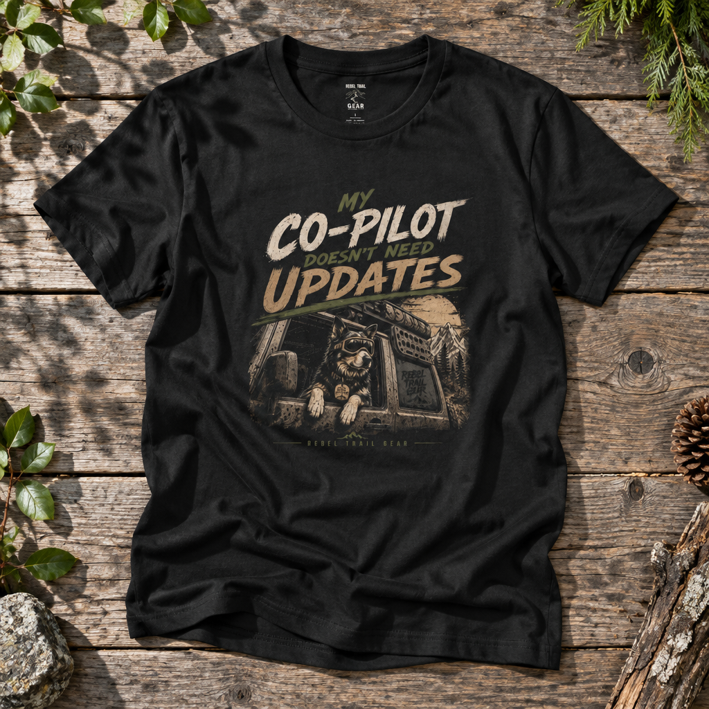 Co-Pilot - Rebel Trail Gear T-Shirt