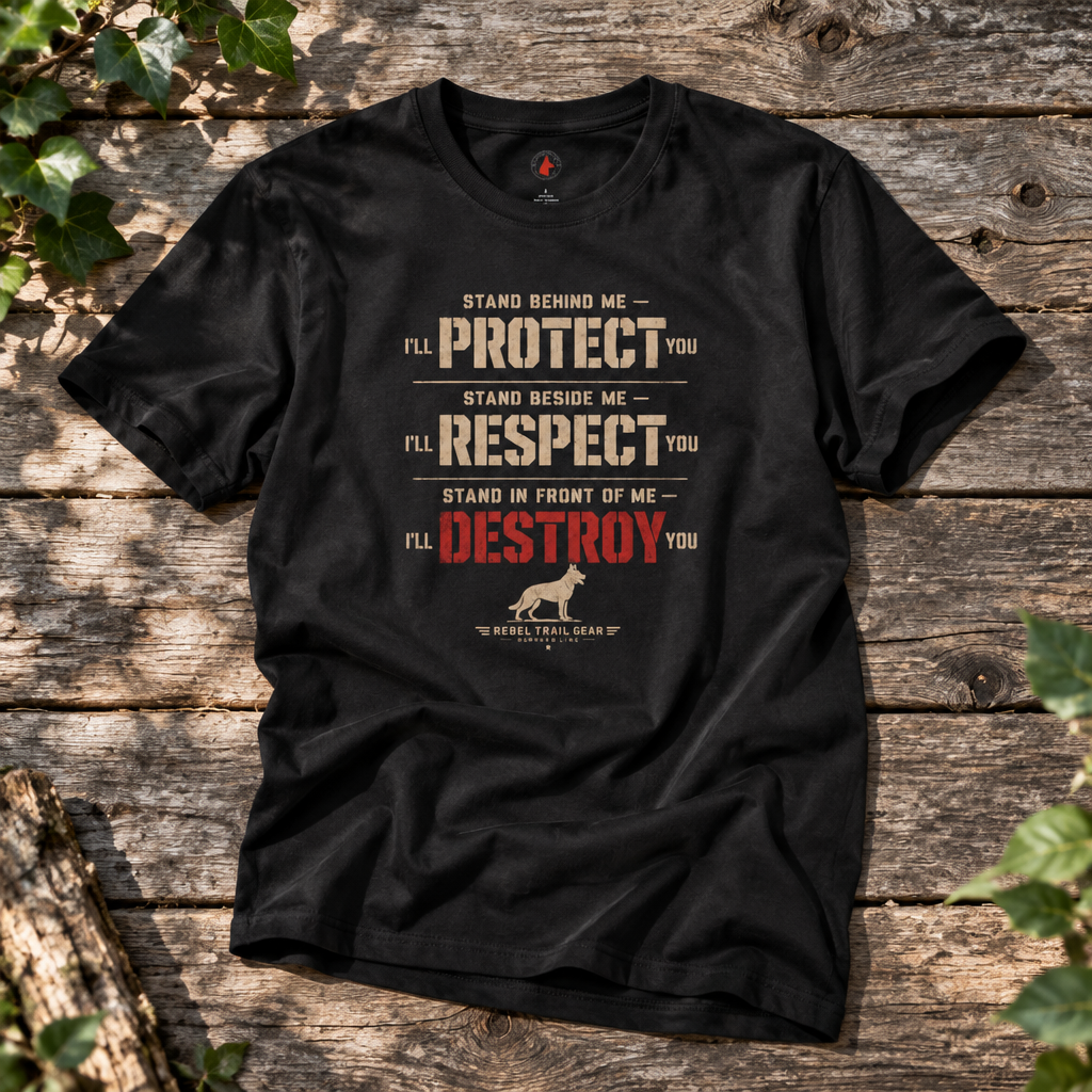 Protect · Respect · Destroy - RTG Working Line Bite Sport T-Shirt