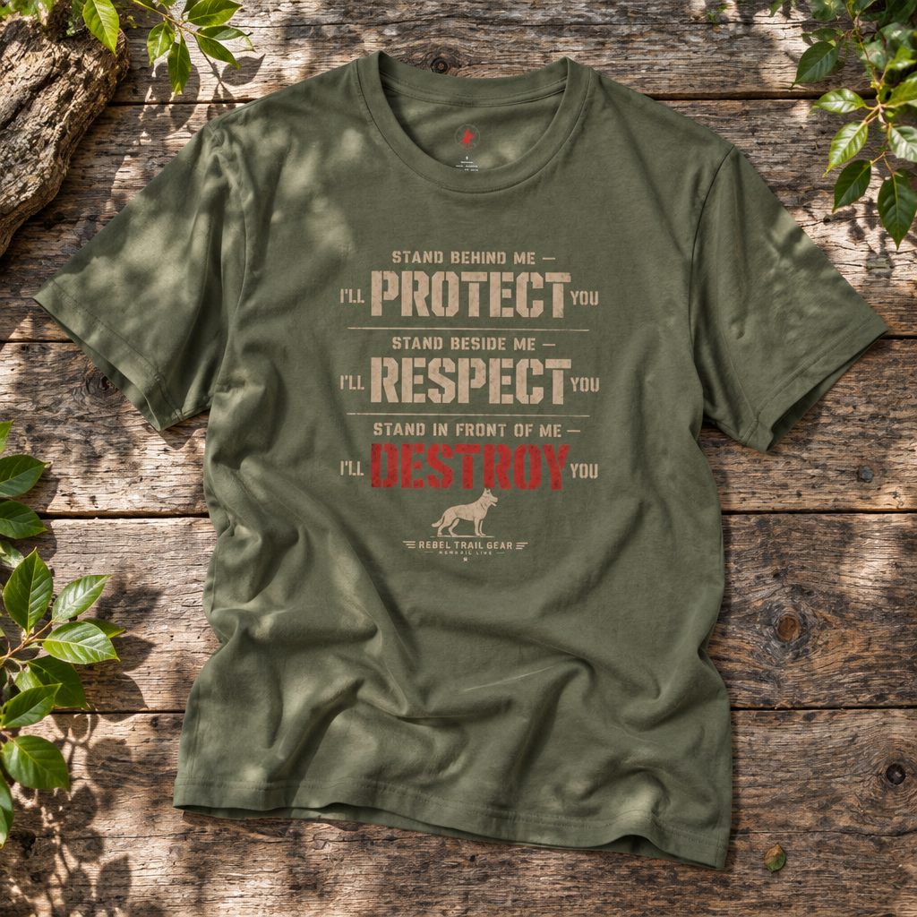 Protect · Respect · Destroy - RTG Working Line Bite Sport T-Shirt