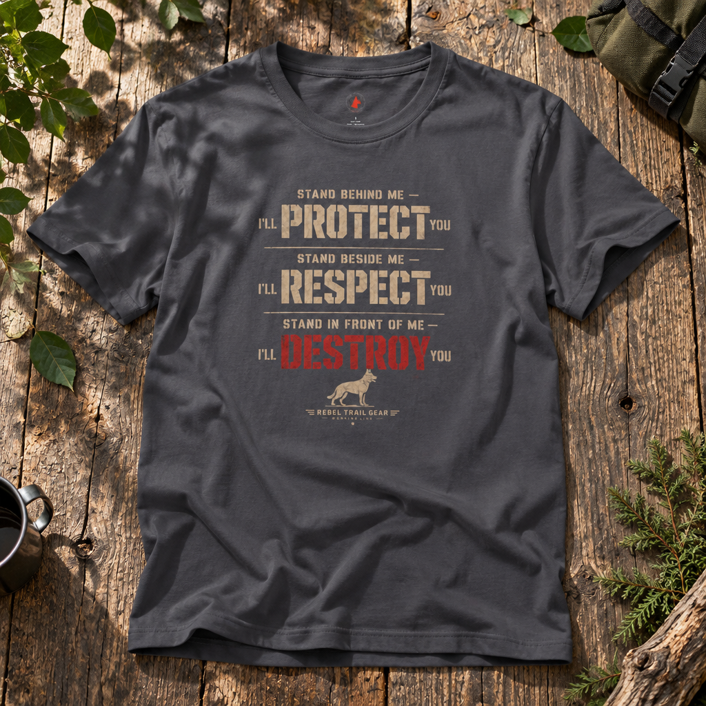 Protect · Respect · Destroy - RTG Working Line Bite Sport T-Shirt