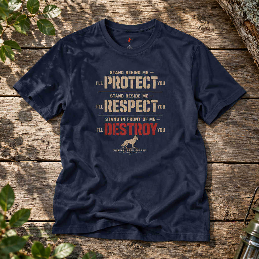 Protect · Respect · Destroy - RTG Working Line Bite Sport T-Shirt