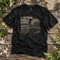 Listen Smile Agree - Rebel Trail Gear T-Shirt