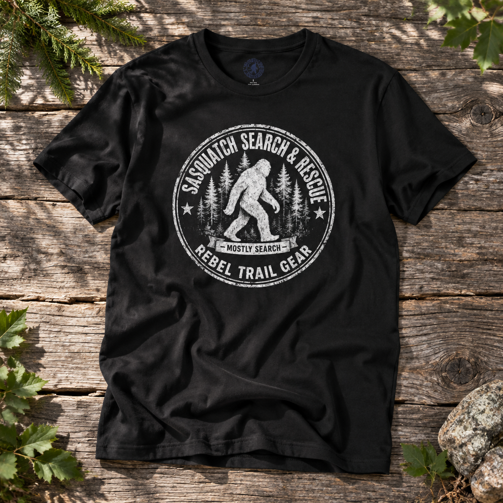 Bigfoot Search & Rescue - Rebel Trail Gear T-Shirt
