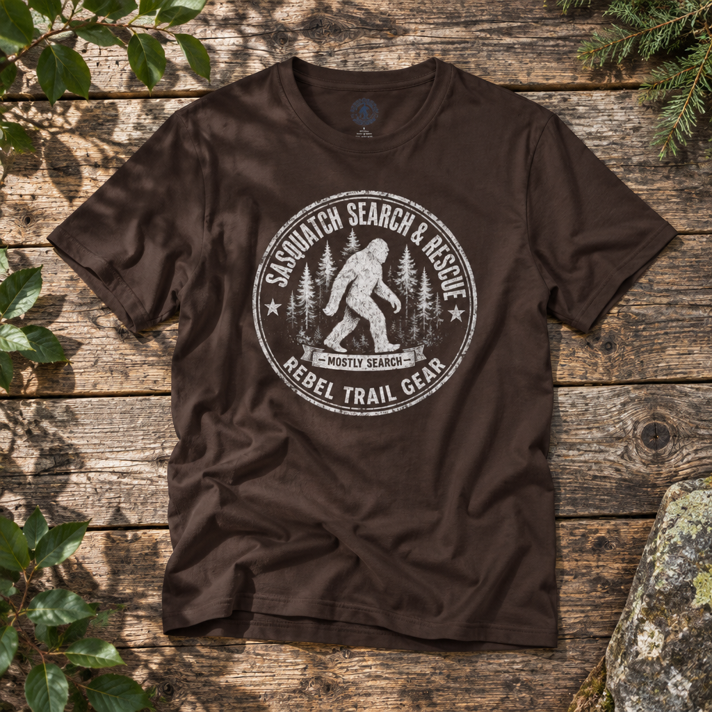 Bigfoot Search & Rescue - Rebel Trail Gear T-Shirt
