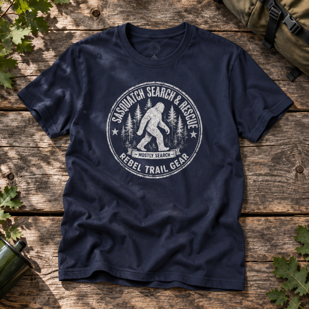 Bigfoot Search & Rescue - Rebel Trail Gear T-Shirt