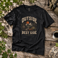 Outside Is the Best Side - Rebel Trail Gear T-Shirt