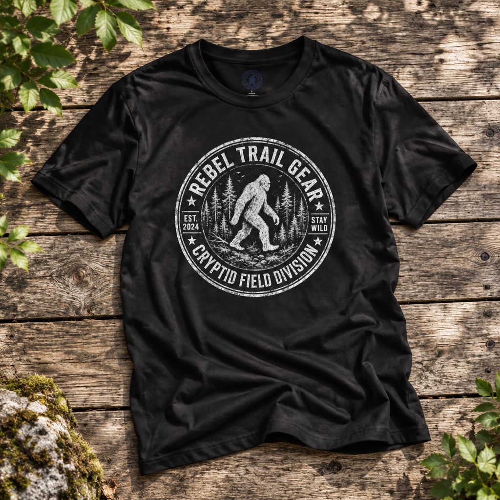 Cryptid Field Division - Rebel Trail Gear T-Shirt