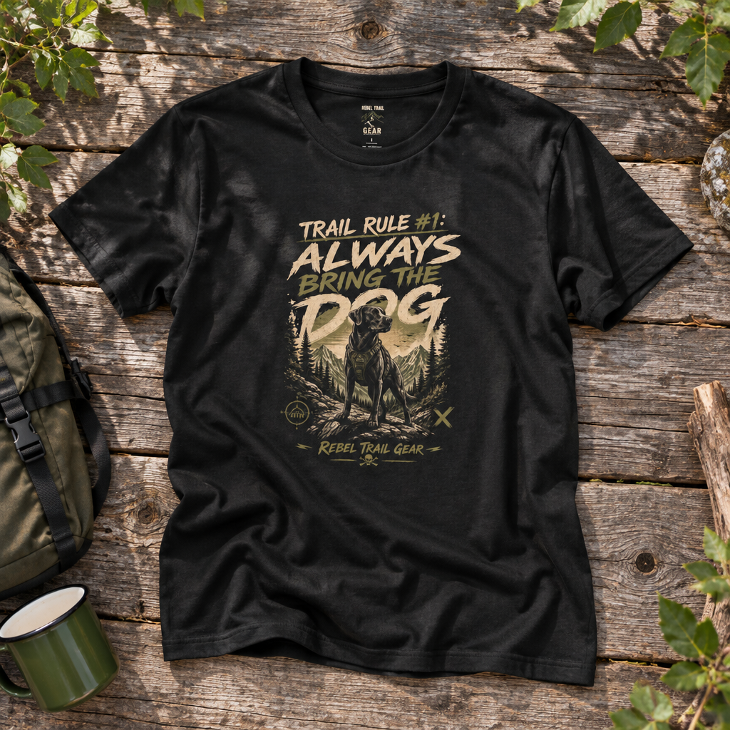 Always Bring the Dog - Rebel Trail Gear T-Shirt
