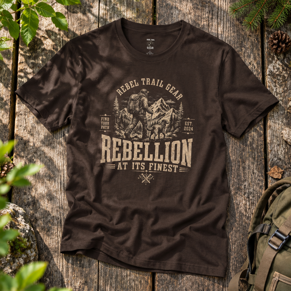 Rebellion at Its Finest (Hike) - Rebel Trail Gear T-Shirt