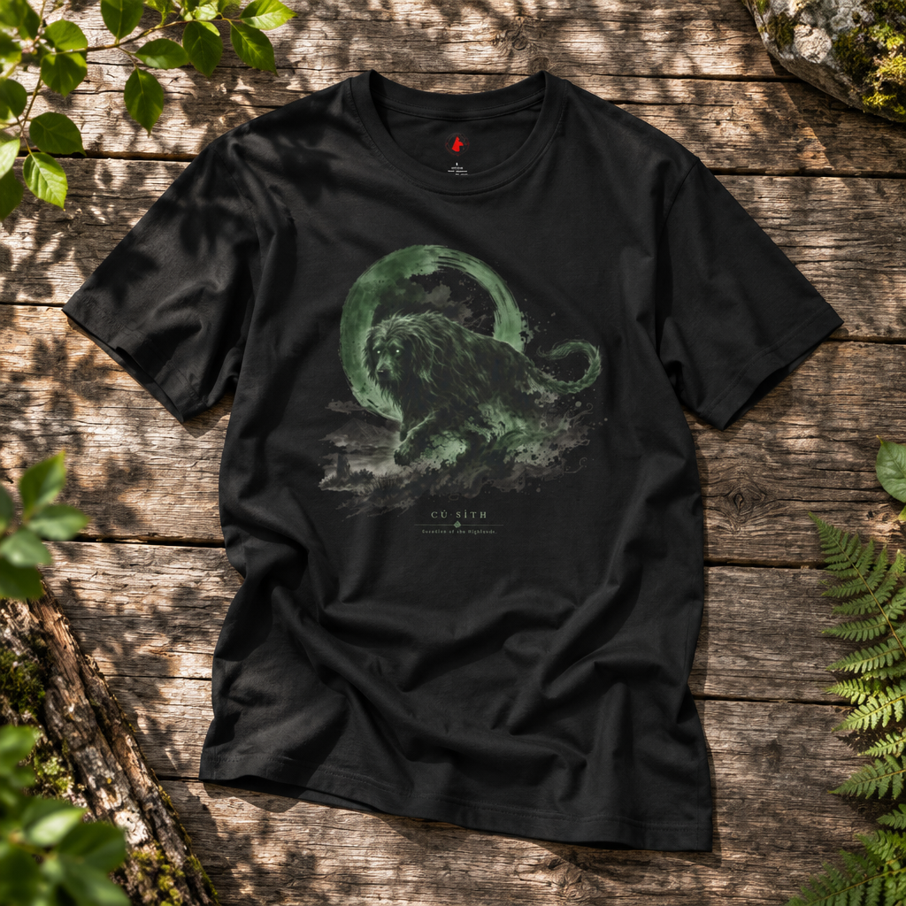Cù-Sìth · Guardian of the Highlands. - RTG Working Line Bite Sport T-Shirt