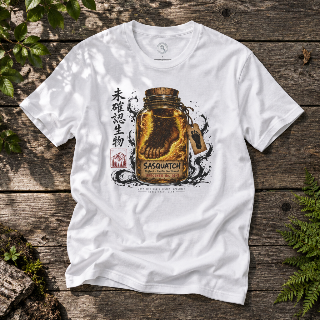 Sasquatch · Bigfoot - Rebel Trail Gear T-Shirt