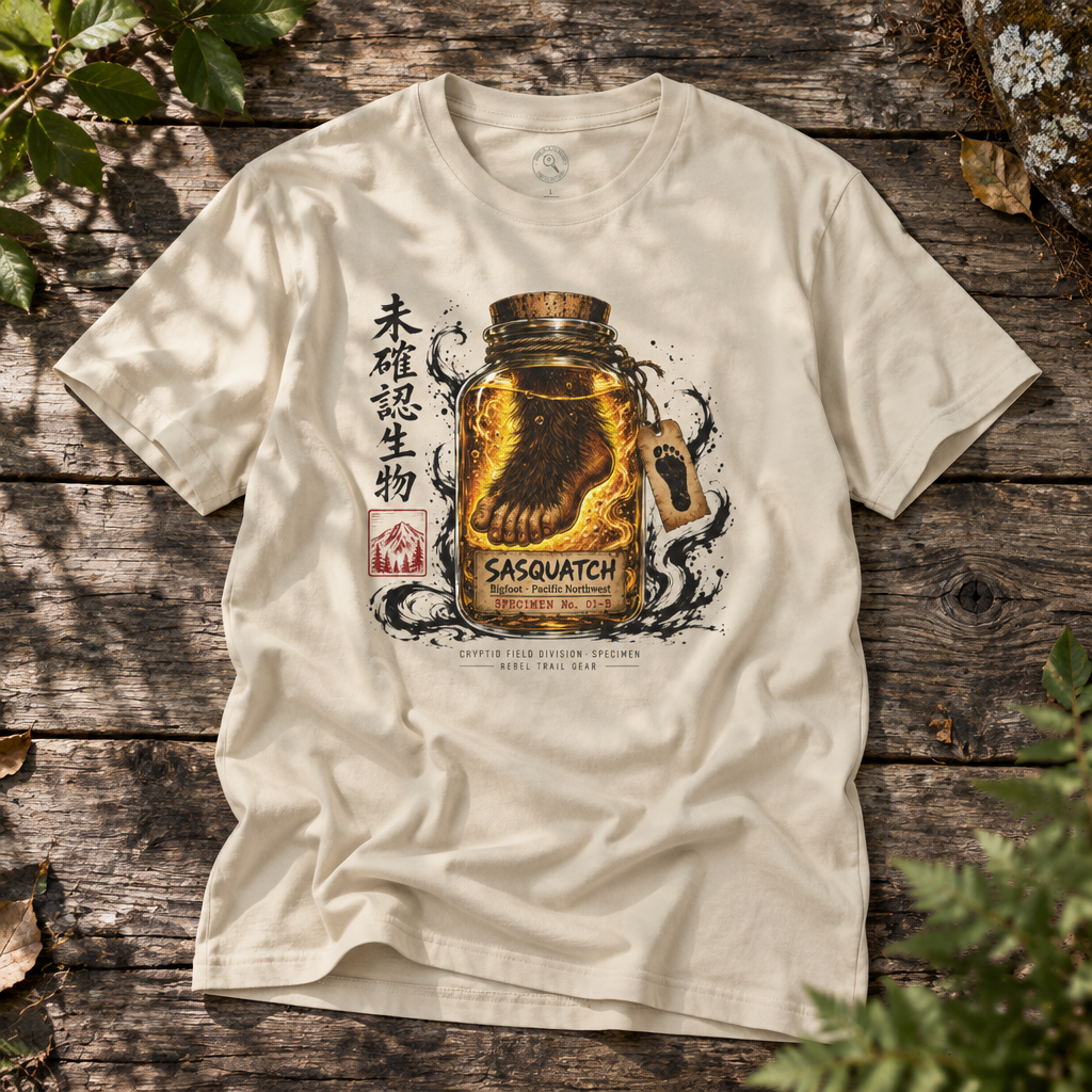 Sasquatch · Bigfoot - Rebel Trail Gear T-Shirt
