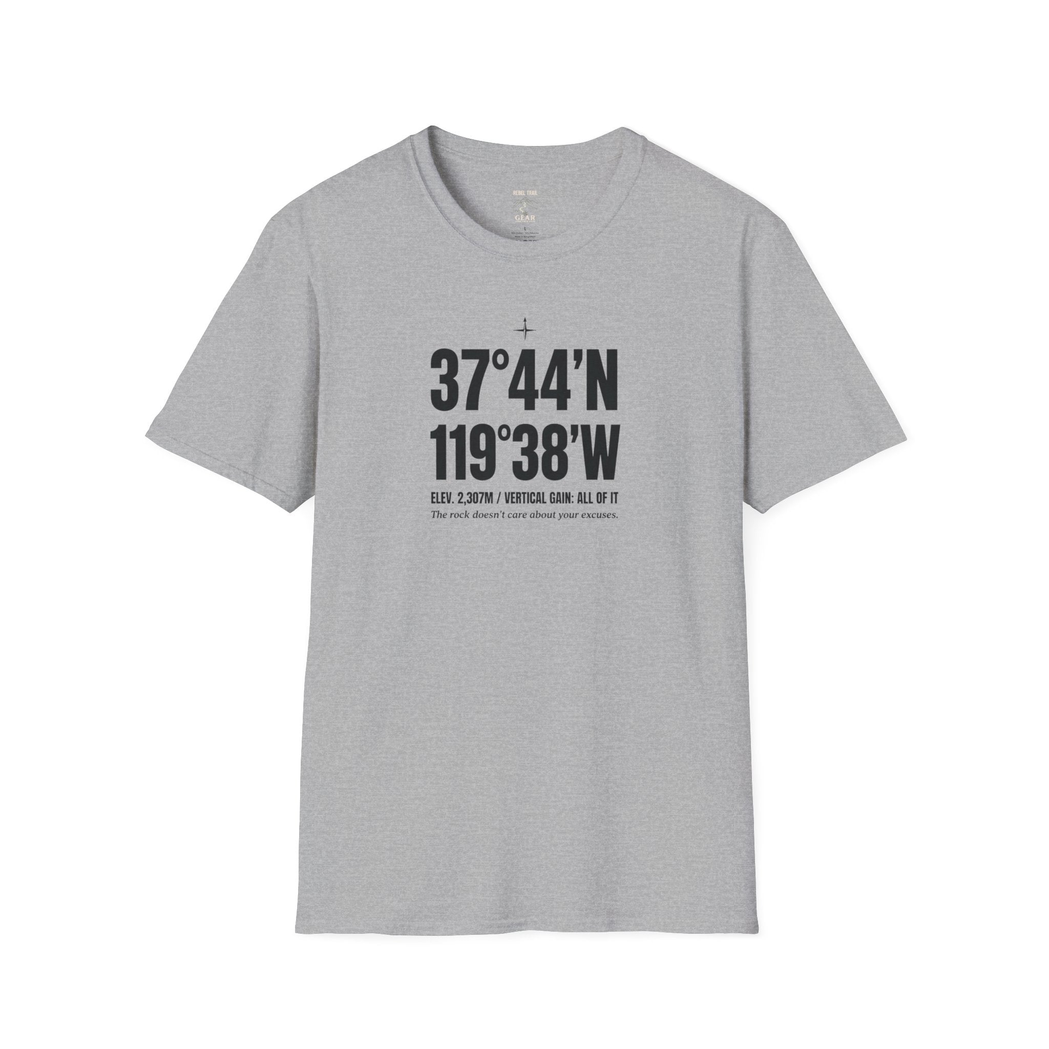 Coordinates T-Shirt — Yosemite Latitude/Longitude Graphic Tee