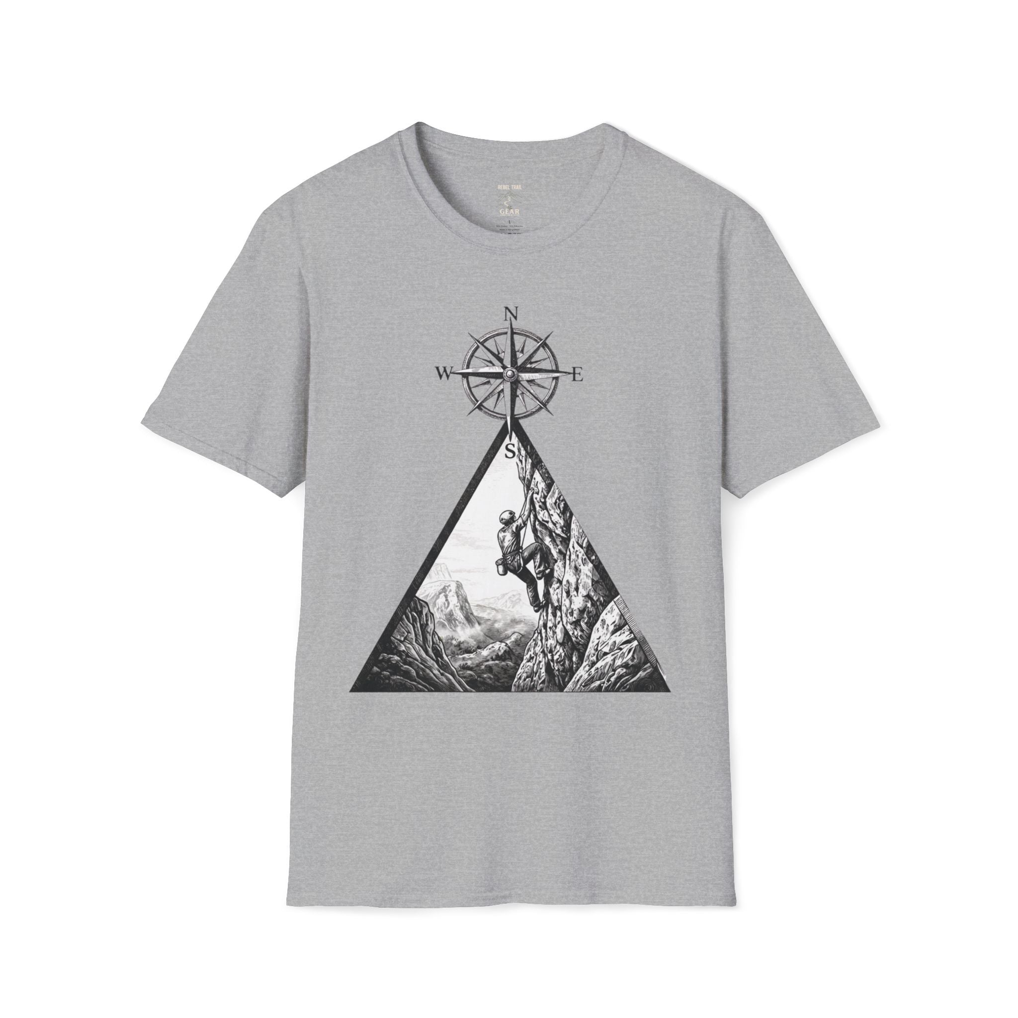 Rock Climbing Compass T-Shirt