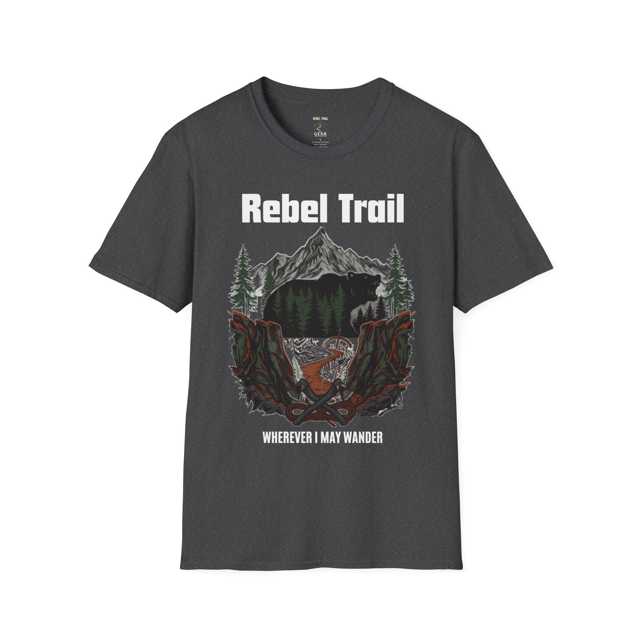 Special Edition - Rebel Trail T‑Shirt — Mountain Bear Adventure Graphic Tee