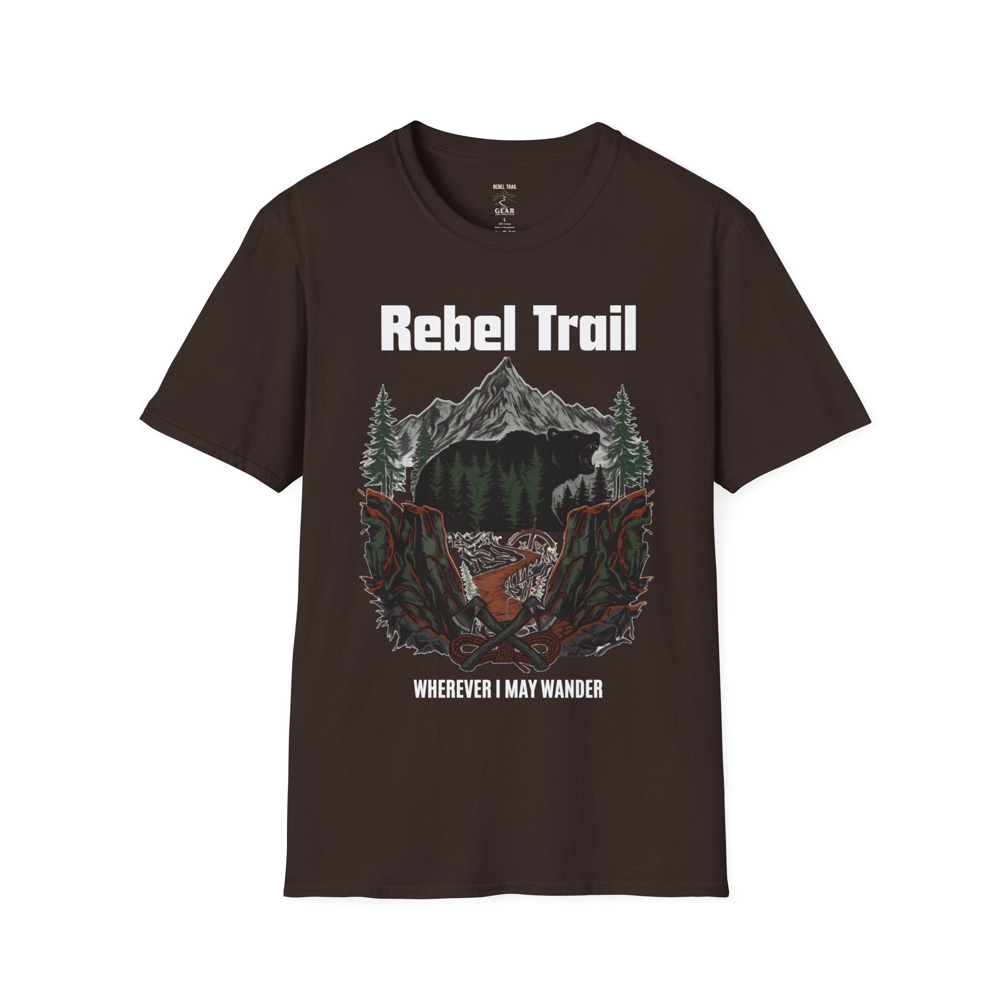 Special Edition - Rebel Trail T‑Shirt — Mountain Bear Adventure Graphic Tee