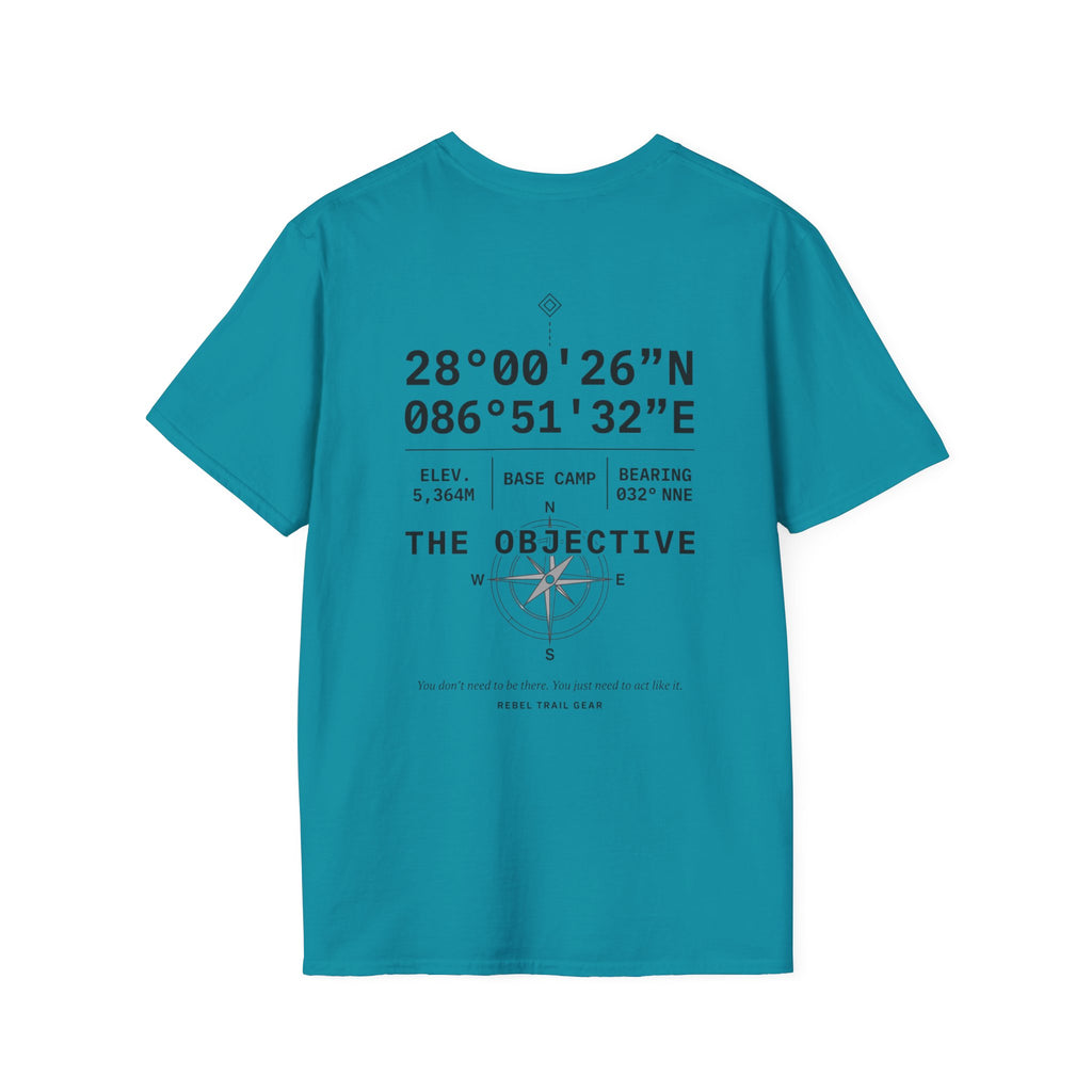 Adventure Arrowhead T‑Shirt — 'Find Your Trail' Minimal Outdoor Graphic