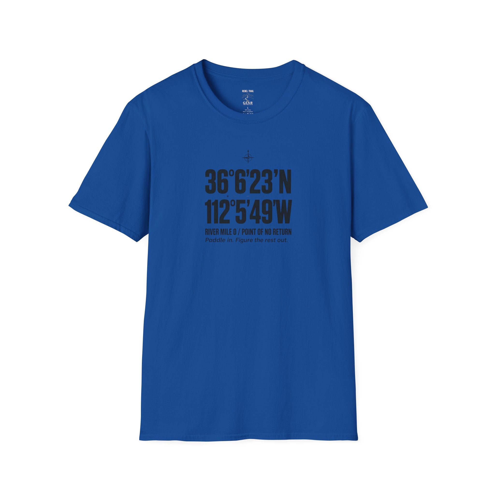 Coordinates T-Shirt — Grand Canyon Colorado River Latitude/Longitude Graphic Tee