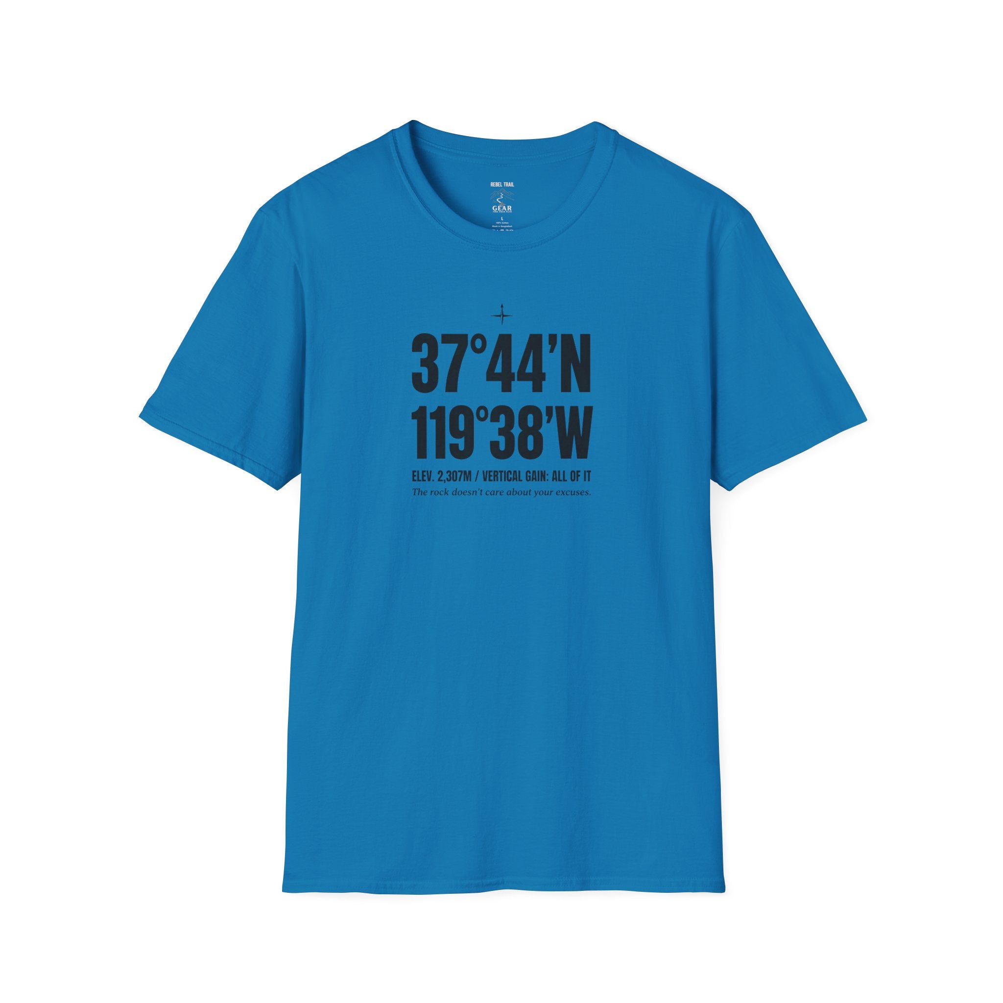 Coordinates T-Shirt — Yosemite Latitude/Longitude Graphic Tee